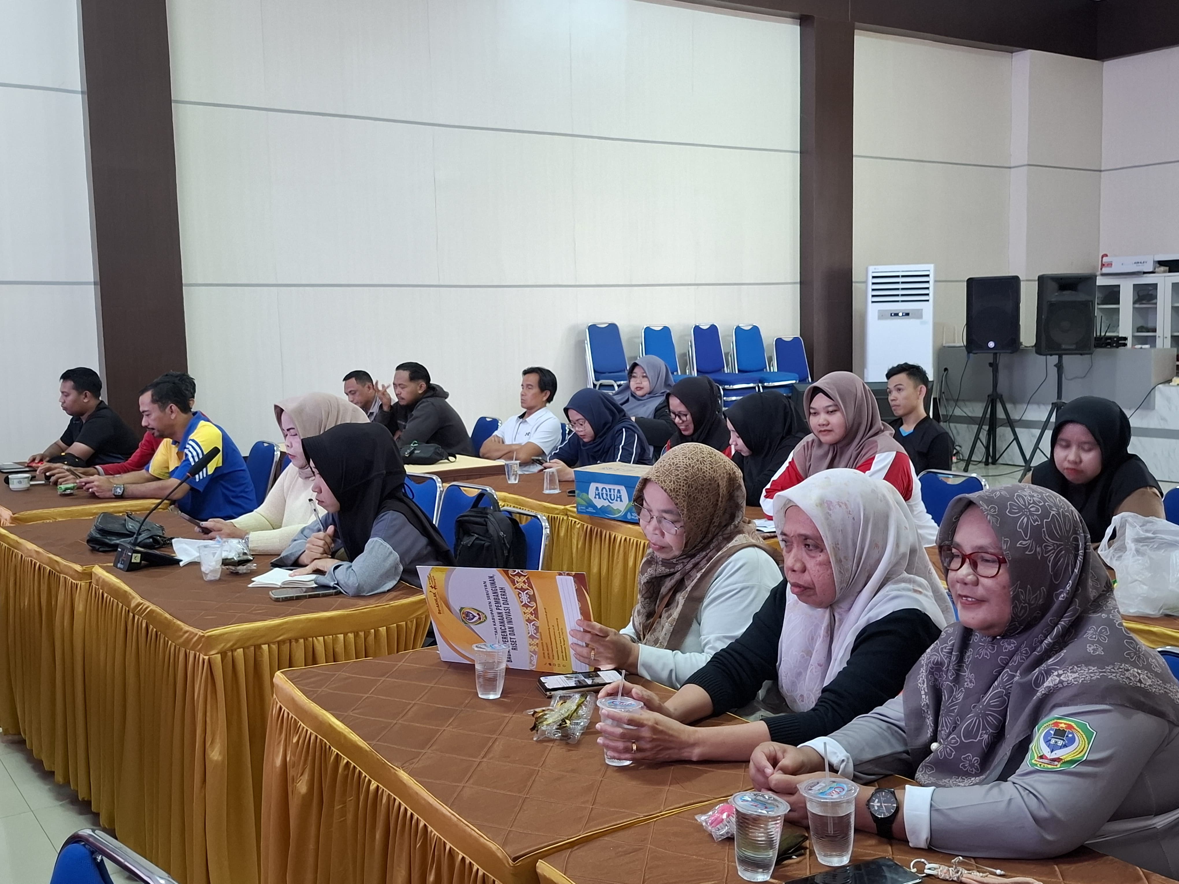 Rapat Evaluasi dan Pelaporan Kinerja Bulanan BAPPERIDA bulan Juli Tahun 2026